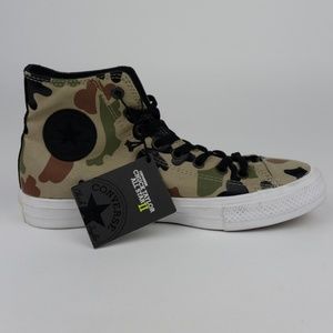 Converse All Star Mens Camo High Tops Lunarlon